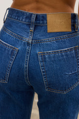 BAYSE - HEIDI HIGH WAISTED JEANS - DENVER BLUE