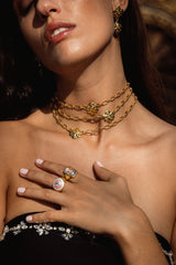 MOUNTAIN & MOON - SOFIA NECKLACE - GOLD