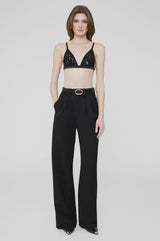 ANINE BING - ELDRA BRALETTE - BLACK FLORAL