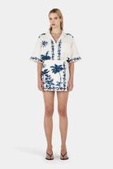 HANSEN & GRETEL - SABRINA MINI SARONG - BLUE HAWAII