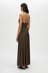 CAMILLA AND MARC - LOOM 2.0 SKIRT - DARK KHAKI