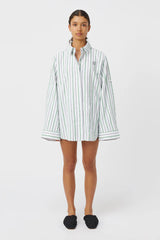 CAMILLIA & MARC - PISCES SHIRT - GRASS GREEN