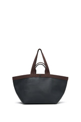 CAMILLA AND MARC - SOKI TOTE - BLACK/CHOCOLATE