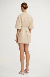 SIGNIFICANT OTHER - ABRIELLE SHIRT DRESS - SAND