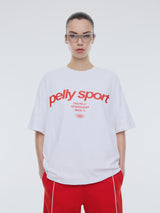 ENA PELLY - PELLY SPORTS TEE - WHITE
