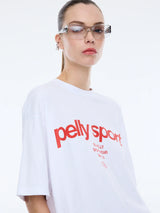ENA PELLY - PELLY SPORTS TEE - WHITE