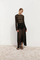 BLANCA - FERRA SKIRT - BLACK