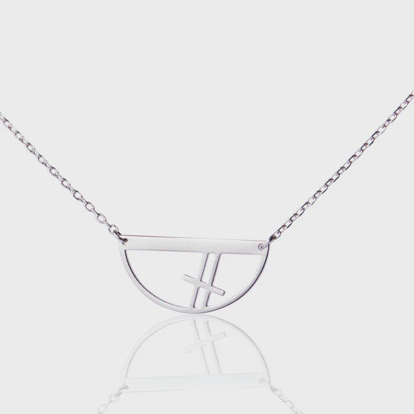 EVER JEWELLERY - FREE THROW NECKLACE - SILVER