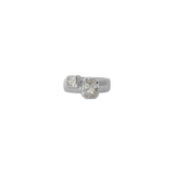 MOUNTAIN & MOON - MAIA RING - SILVER WHITE
