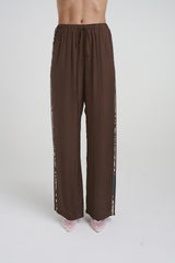 SUMMI SUMMI - ELASTIC PANTS W/ STRIPE - NAUTILUS STRIPE
