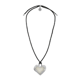 MOUNTAIN & MOON - OLYMPIA NECKLACE - SILVER PEARL