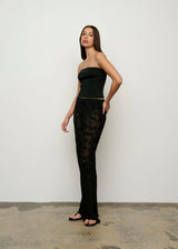 ONE OF OTHERS - LIMA STRAPLESS TOP - BLACK