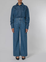 NOBODY DENIM - PHOENIX OVERSIZED JEANS - BRIGHT STONE