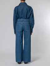 NOBODY DENIM - PHOENIX OVERSIZED JEANS - BRIGHT STONE