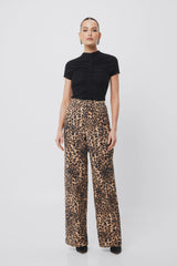 MOSSMAN PROWL JEAN - LEOPARD PRINT