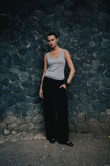RAEF THE LABEL - ELSIE RELAXED TROUSER - BLACK