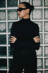 RAEF THE LABEL - LAYLA BLACKLESS TOP - BLACK