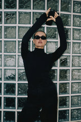 RAEF THE LABEL - LAYLA BLACKLESS TOP - BLACK