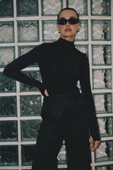 RAEF THE LABEL - LAYLA BLACKLESS TOP - BLACK