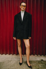 RAEF THE LABEL - NOAH BLAZER - BLACK