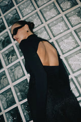 RAEF THE LABEL - LAYLA BLACKLESS TOP - BLACK