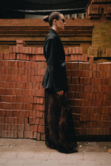 RAEF THE LABEL - SHILOH LACE SKIRT - BLACK