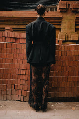 RAEF THE LABEL - SHILOH LACE SKIRT - BLACK