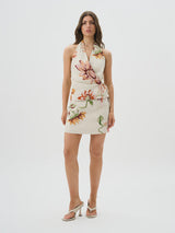 ROAME - MARCY MINI SKIRT - RAPHIA BLOOM