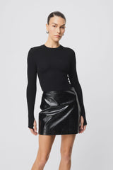 MOSSMAN - SALT WATER MINI SKIRT - CROC