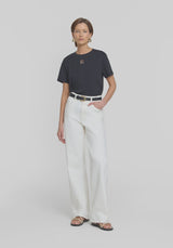 VIKTORIA & WOODS - V&W CUT OUT TEE - BLACK