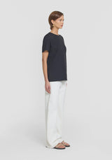 VIKTORIA & WOODS - V&W CUT OUT TEE - BLACK