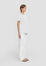 VIKTORIA & WOODS - V&W CUT OUT TEE - IVORY