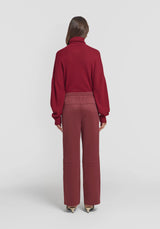 VIKTORIA & WOODS - KINETIC PANT - SANGRIA