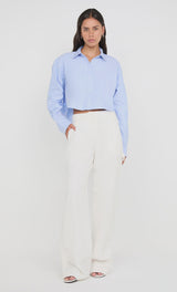 BEC & BRIDGE -VERA SHIRT - CHAMBRAY BLUE