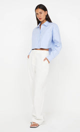 BEC & BRIDGE -VERA SHIRT - CHAMBRAY BLUE