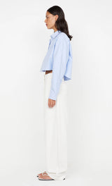 BEC & BRIDGE -VERA SHIRT - CHAMBRAY BLUE