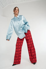 SUMMI SUMMI - CUFF SHIRT - CLOUD