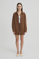 BLANCA - FRASER JACKET - COFFEE
