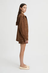BLANCA - FRASER JACKET - COFFEE