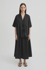 BLANCA - ISABELLE SHIRT - BLACK