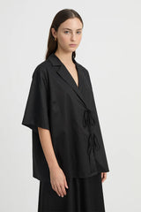 BLANCA - ISABELLE SHIRT - BLACK