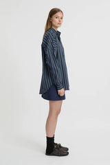 BLANCA - RENATA SHIRT - NAVY