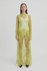 BLANCA - SADIE SKIRT - CHARTREUSE
