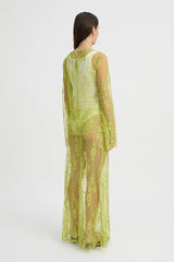 BLANCA - SADIE SKIRT - CHARTREUSE
