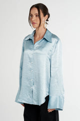 SUMMI SUMMI - CUFF SHIRT - CLOUD