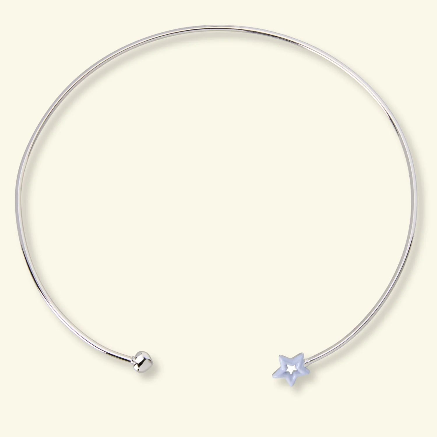 DOLCETTO DESIGNS - COMETA STAR CHOKER NECKLACE - LAVENDER
