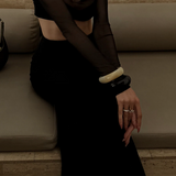 ZAYA - ZARIA BANGLE - VANILLA