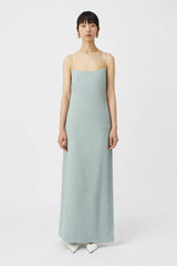 CAMILLA AND MARC - PERCIVAL SLIP MAXI DRESS - BLUE MARLE