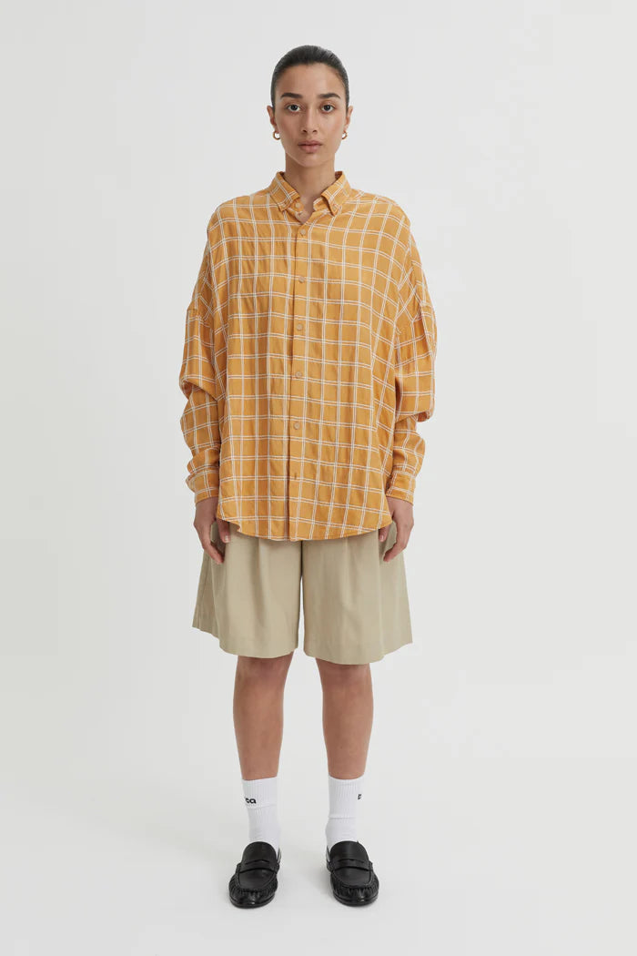 BLANCA - TOMMY SHIRT - MUSTARD