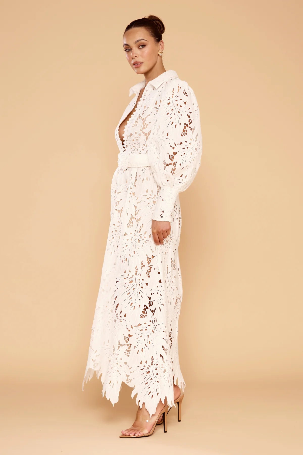 CATHERINE FERRARO - OPHELIA GOWN - WHITE